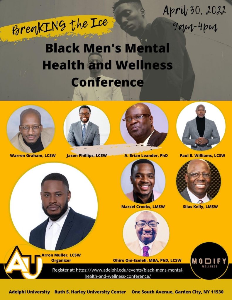 Black Men's Mental Health and Wellness Conference poster
